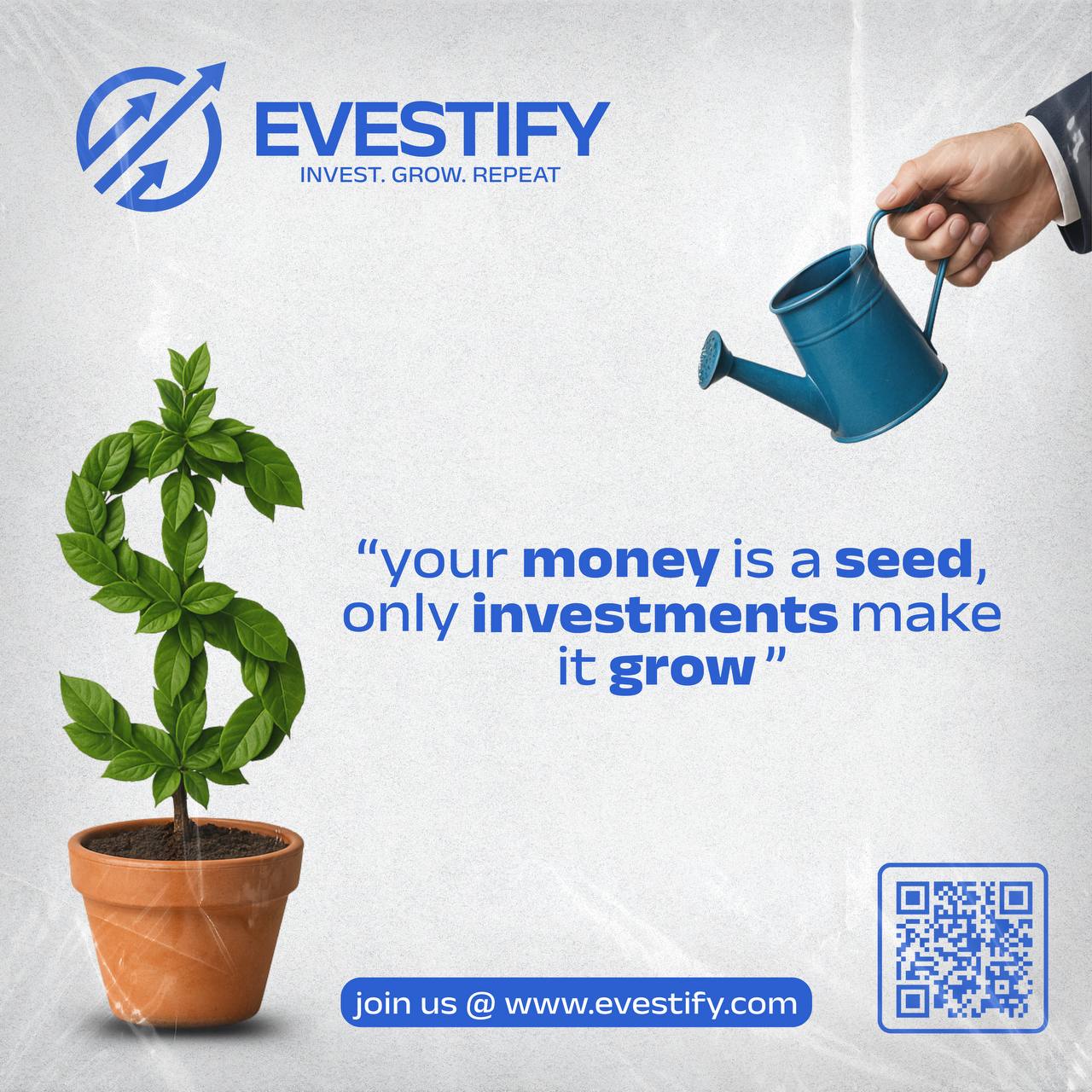 Evestify investor using digital investment dashboard